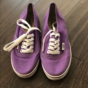 Purple vans